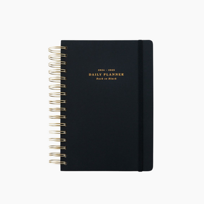 Back to Black 2024/2025 Daily Planner