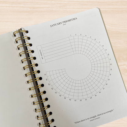 Misty Gray 2024/2025 Weekly Planner